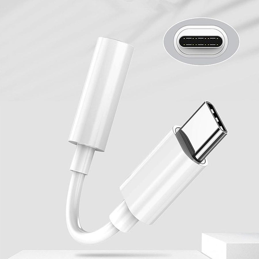 Tech Surge Lightning/USB Type-C to 3.5mm Audio Adapter